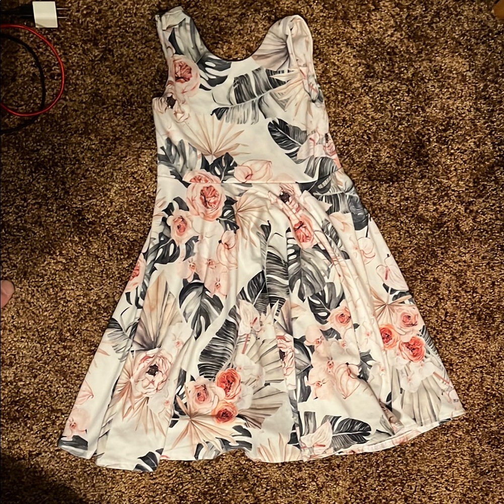 Floral Sleeveless Dress